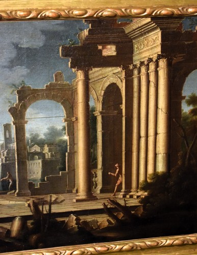 Architectural Capriccio - Gennaro Greco (1663-1714) - 